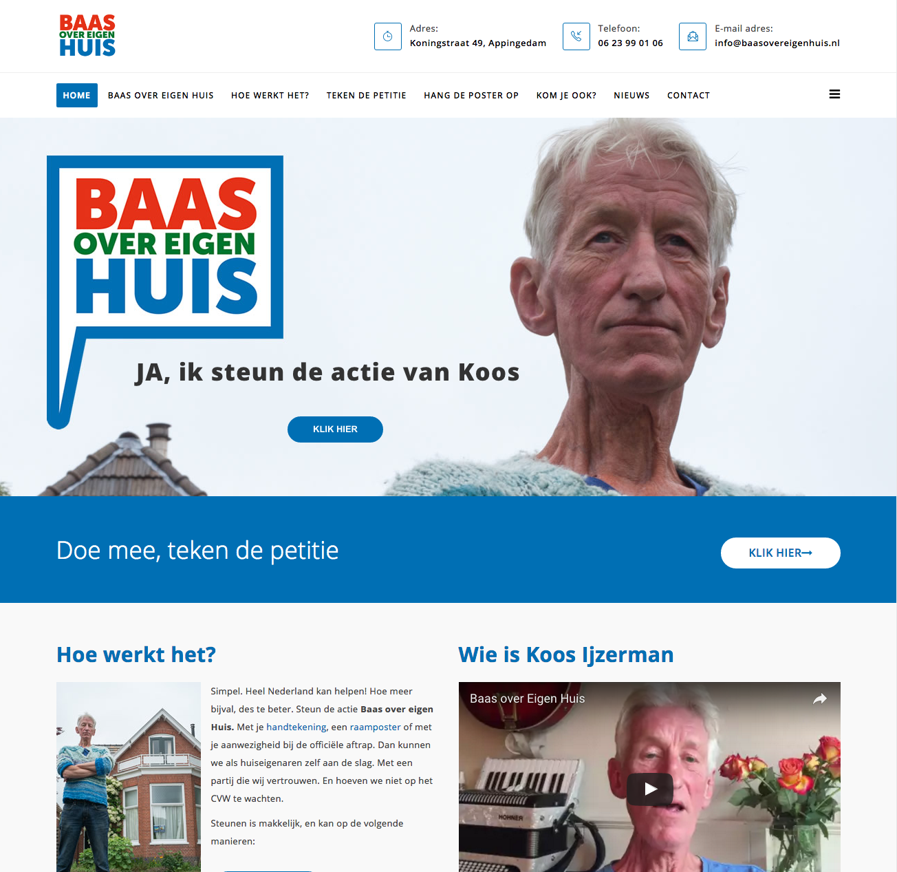 Baas over eigen huis | Vastgoed communicatie door Schriever design