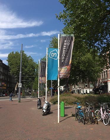 Banieren en ander promotiemateriaal | Positioneren van Boulevard Kralingen