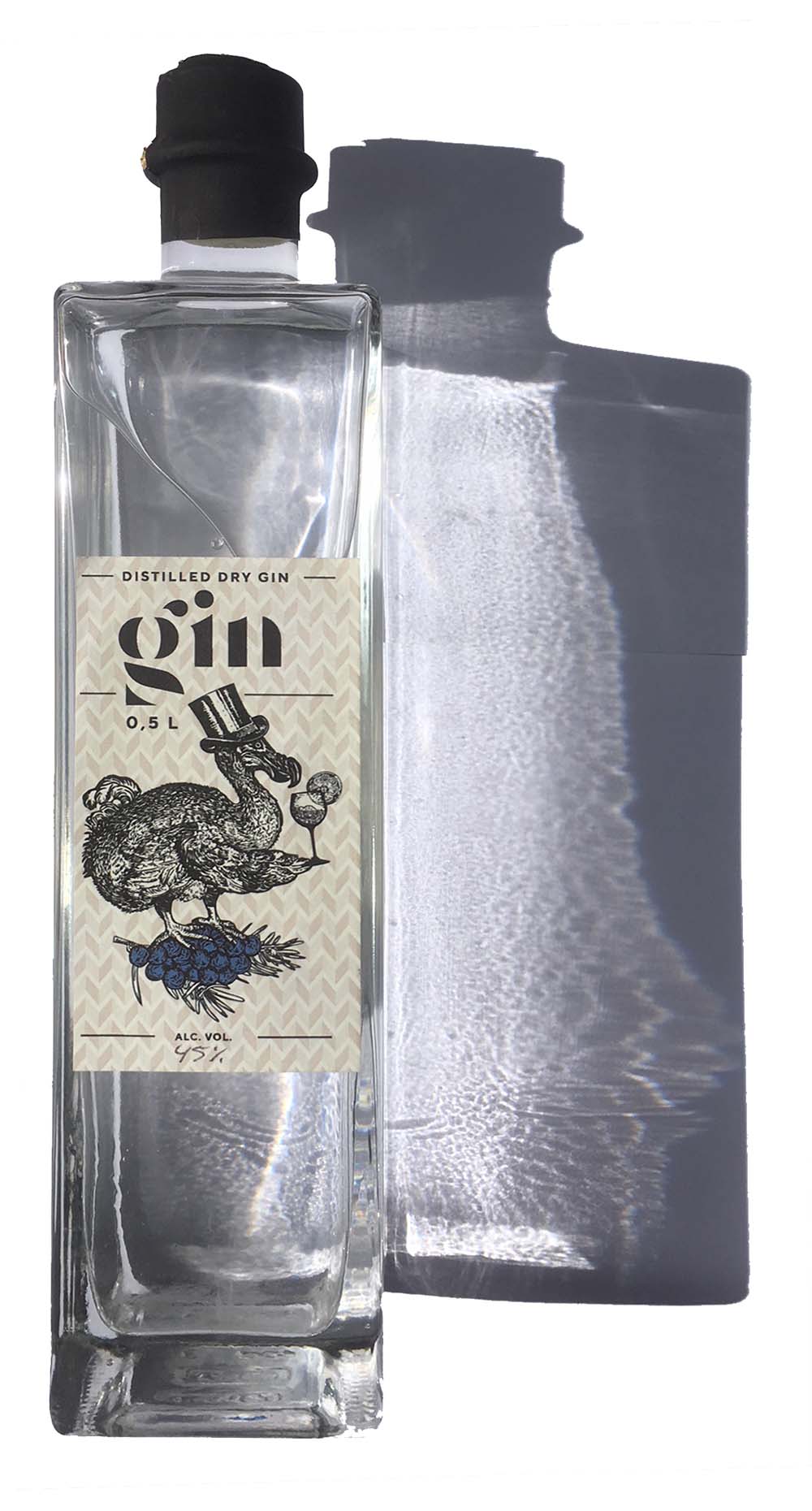 Dranklabel ontwerp | Gin | Dodo Distillers