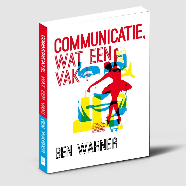 Boekillustratie en boekomslag voor Communicatie wat een vak