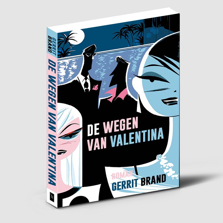 Boekontwerp - De wegen van Valentina