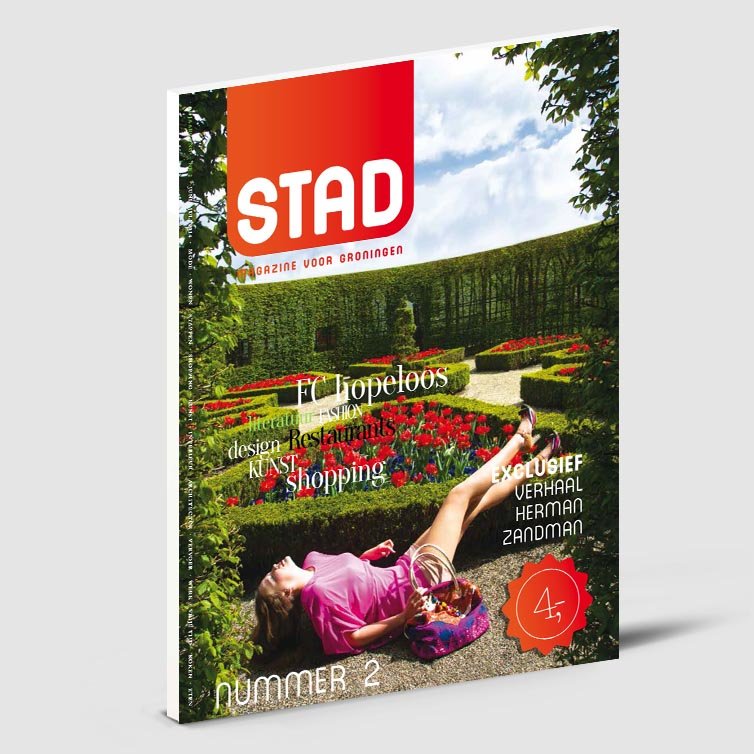 Stad glossy magazine | Schriever design | Magazine ontwerp